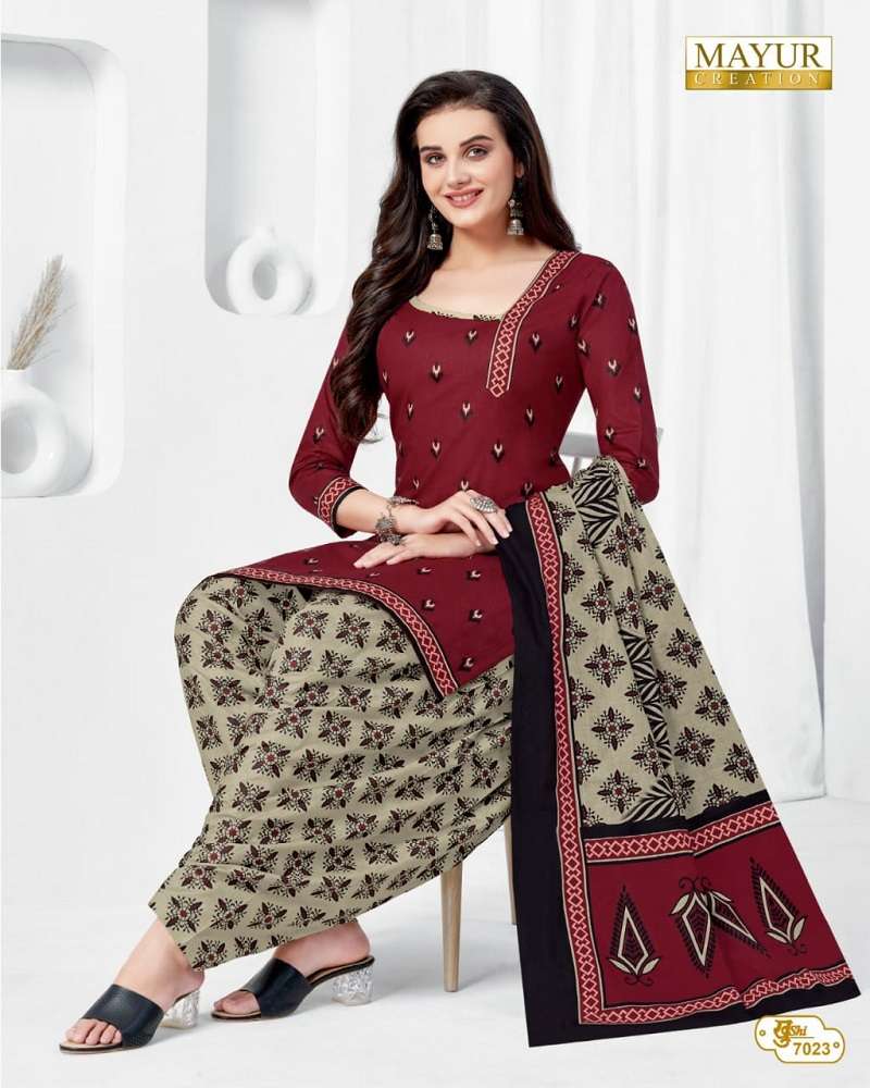 Mayur Khushi Vol-70 -Dress Material -Wholesale Catalog
