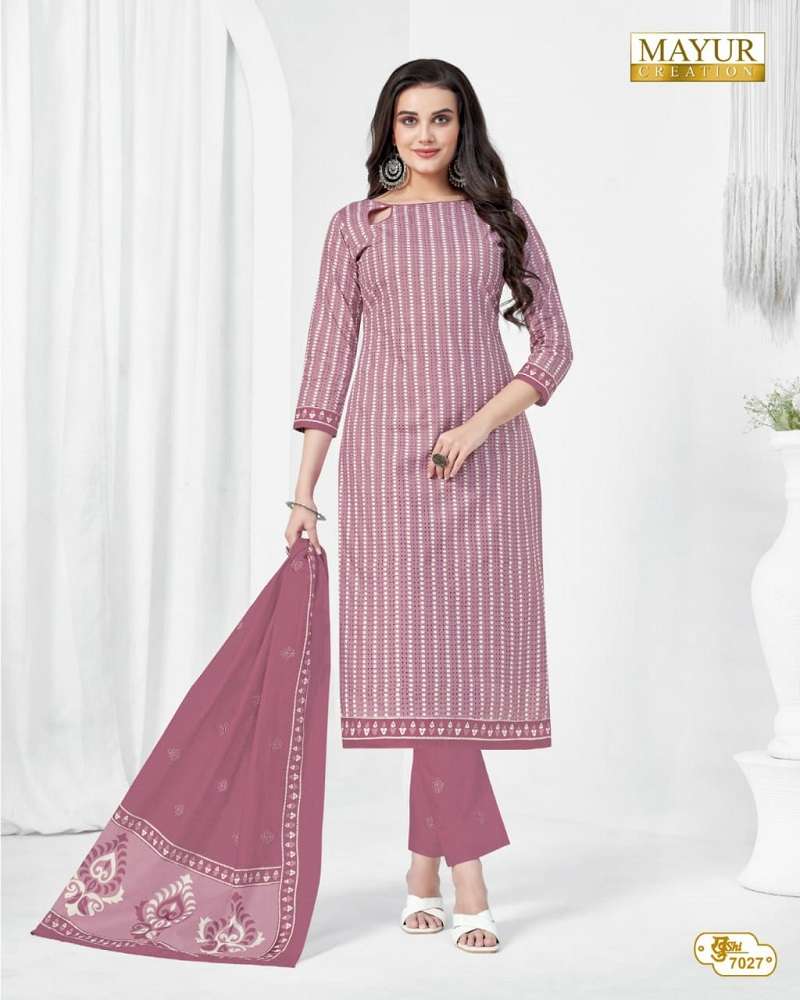 Mayur Khushi Vol-70 -Dress Material -Wholesale Catalog