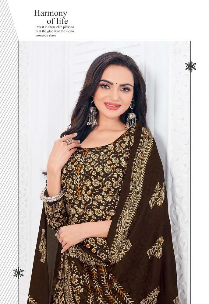Miss World Ajrakh Special Vol-2 -Dress Material -Wholesale Catalog