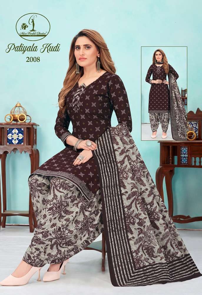 Miss World Patiyala Kudi Vol-2 -Dress Material -Wholesale Catalog