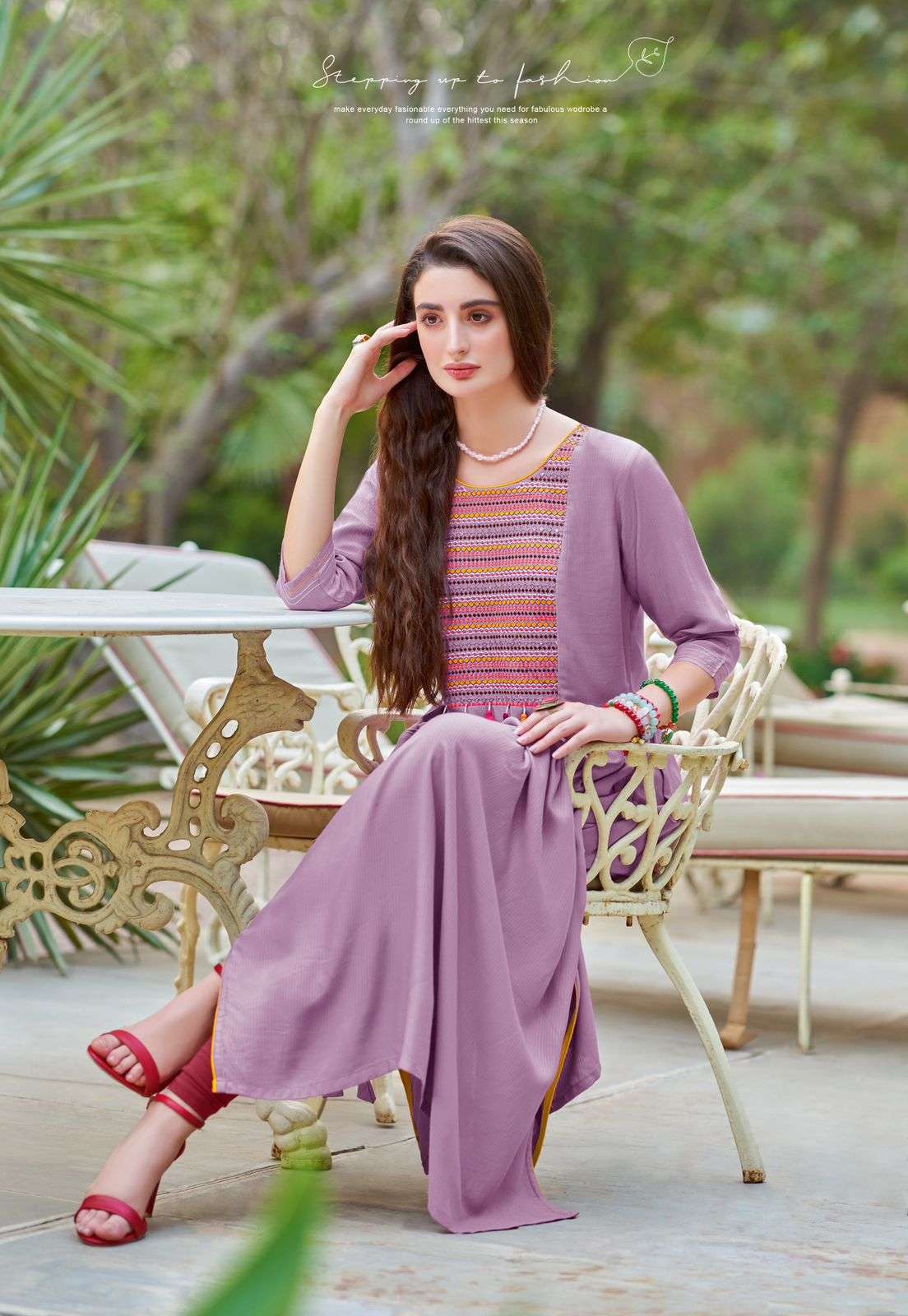 Mittoo Mullberry Heavy Rayon Embroidery Kurti Wholesale catalog