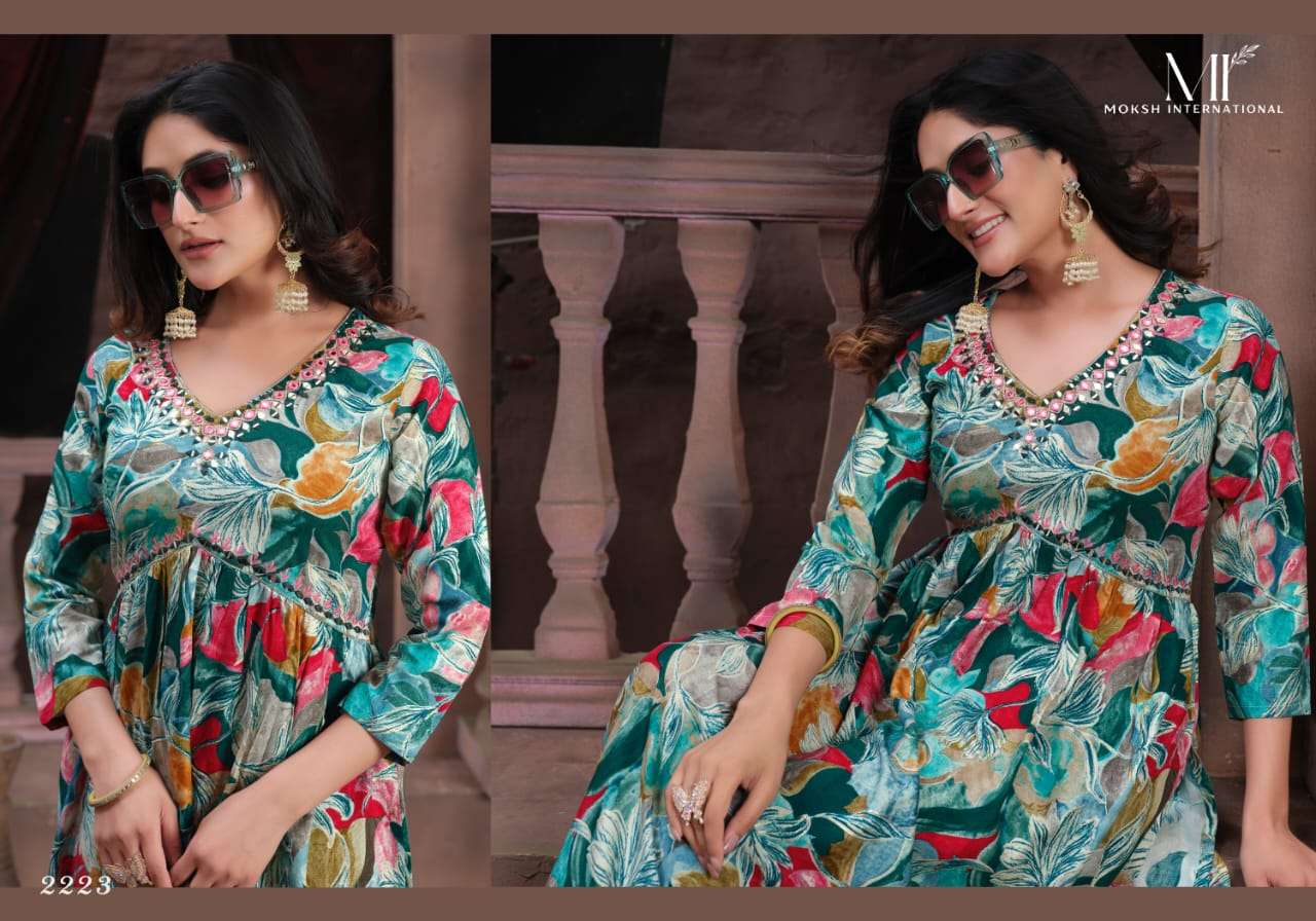 MOKSH INTERNATIONAL Alia Vol- 1 Kurti Wholesale catalog