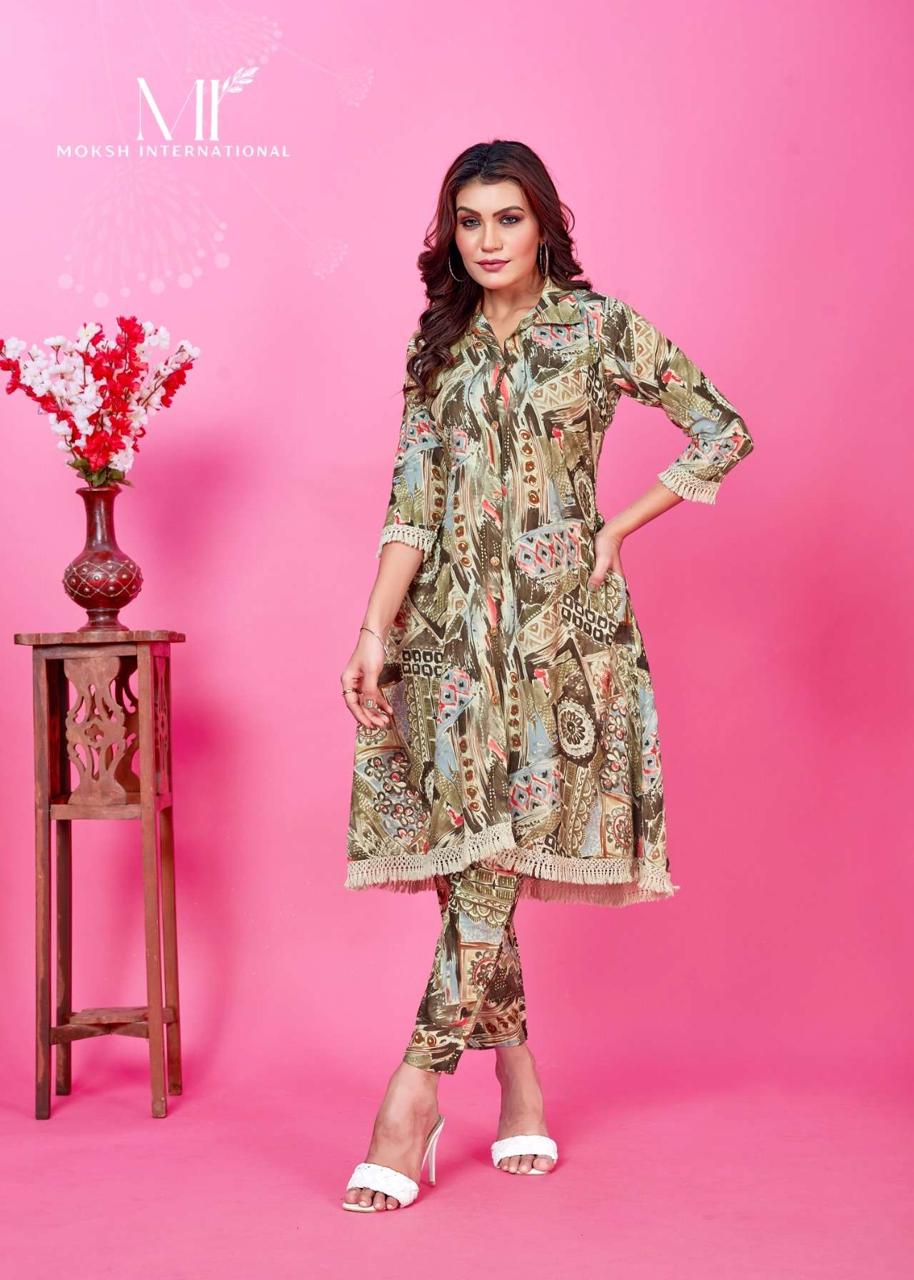 Moksh International Co-ord set WOW VOL-1 Kurti Wholesale catalog