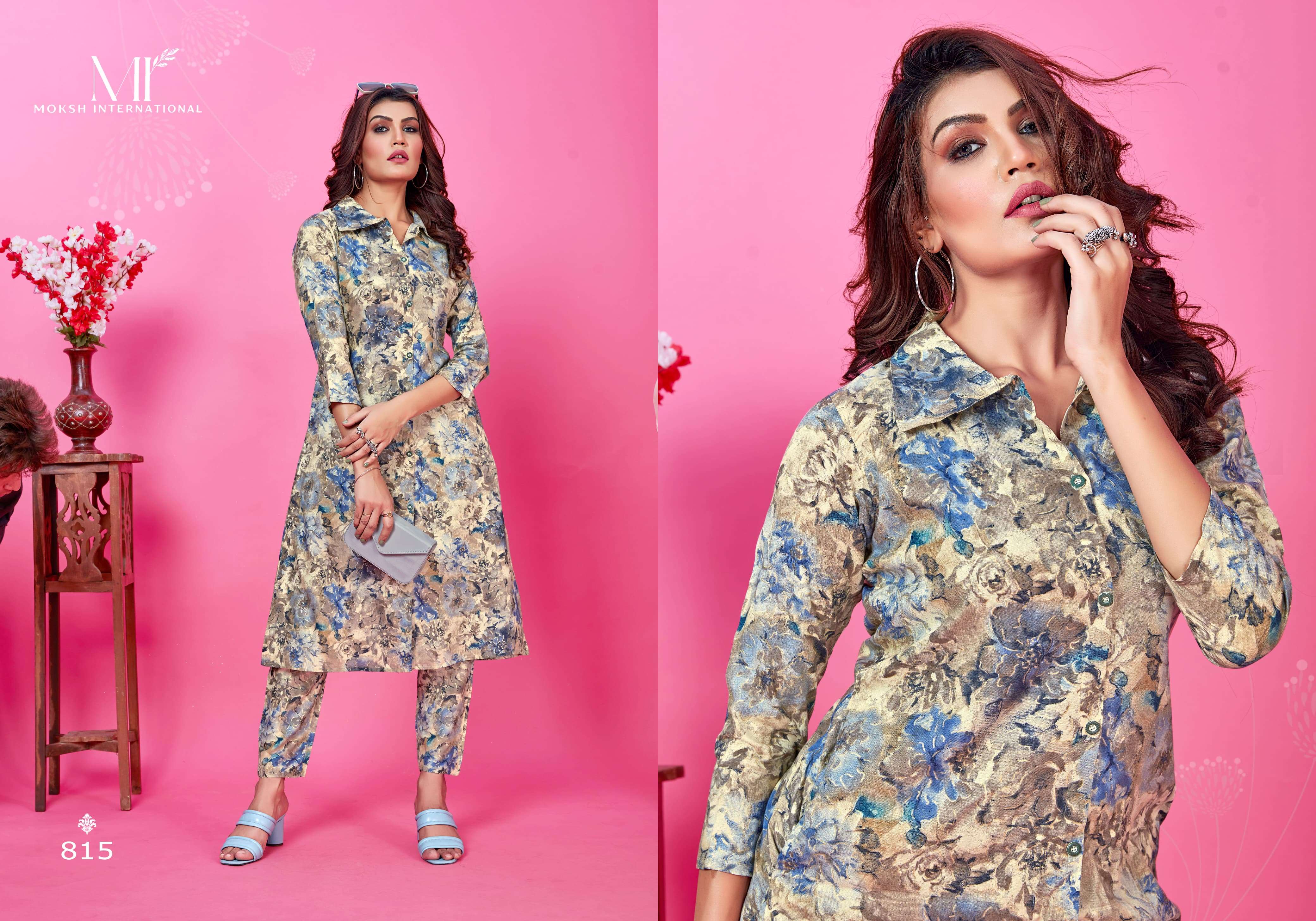 Moksh International Co-ord set WOW VOL-1 Kurti Wholesale catalog