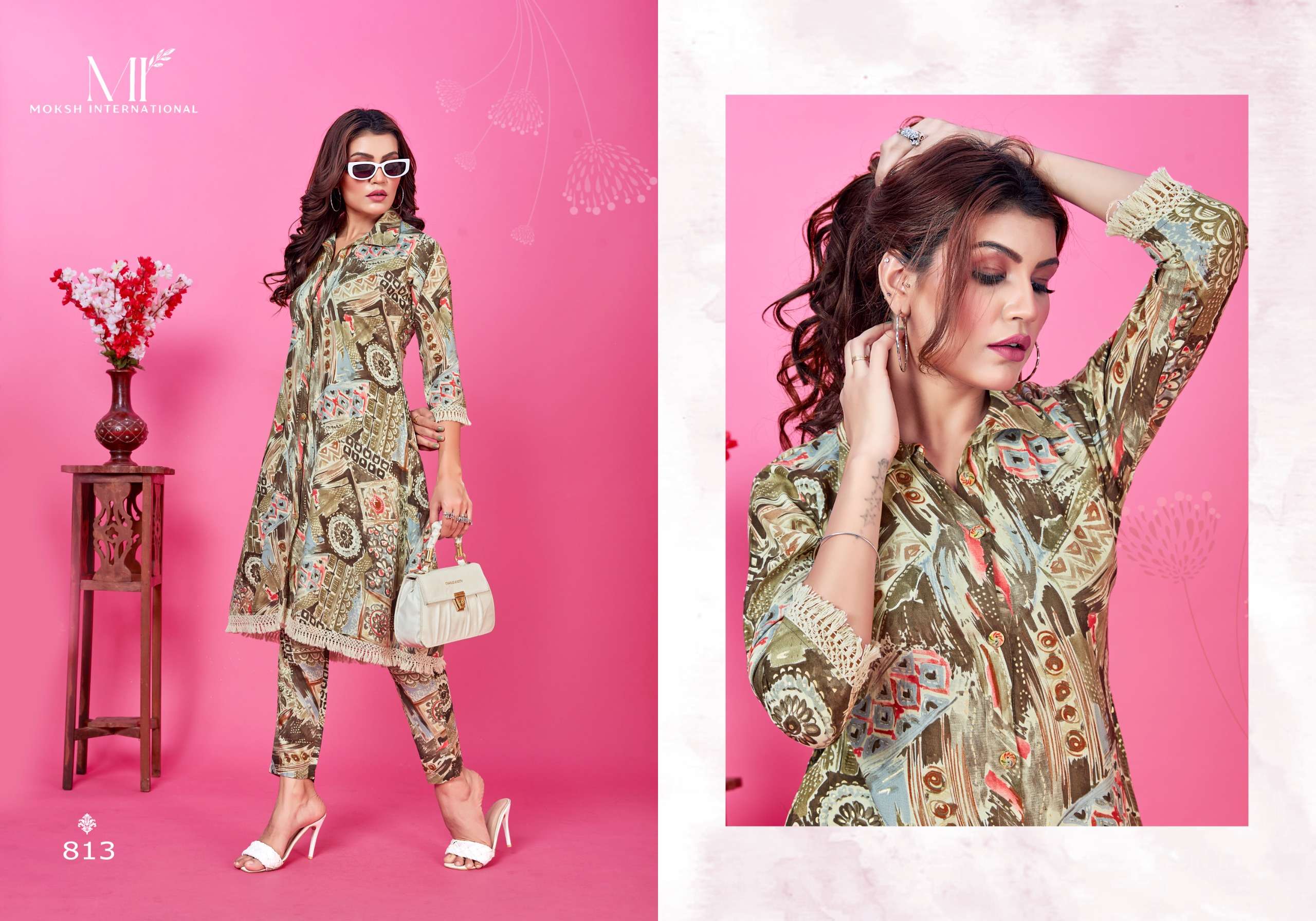 Moksh International Co-ord set WOW VOL-1 Kurti Wholesale catalog