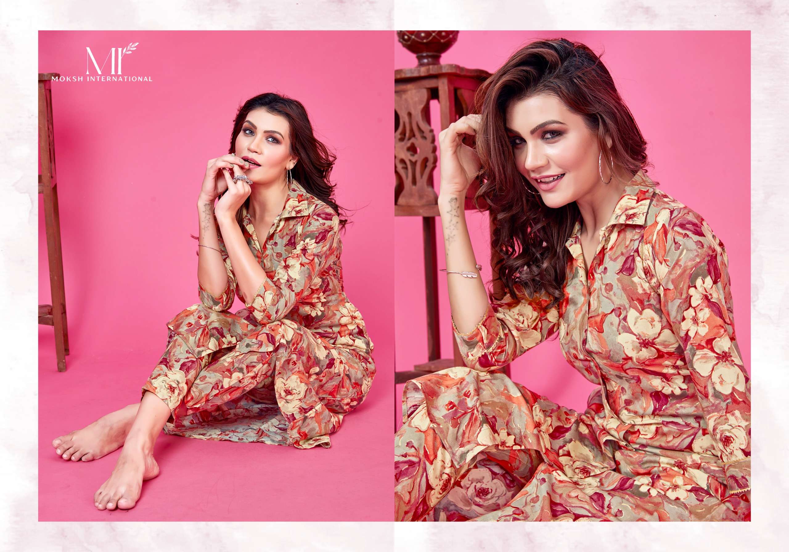 Moksh International Co-ord set WOW VOL-1 Kurti Wholesale catalog