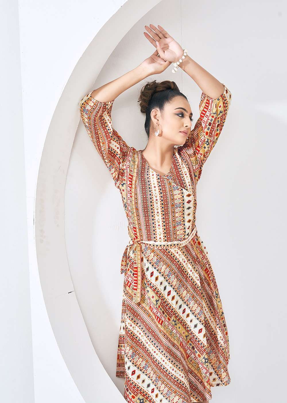 Moksh International Darlings Capsul Cotton Kurti Wholesale catalog