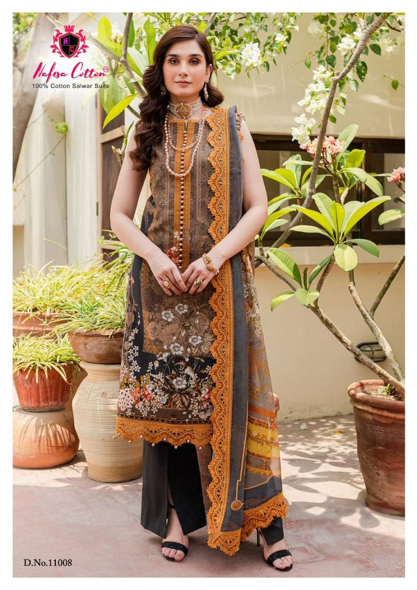 Nafisa Monsoon Vol-11 – Dress Material - Wholesale Catalog
