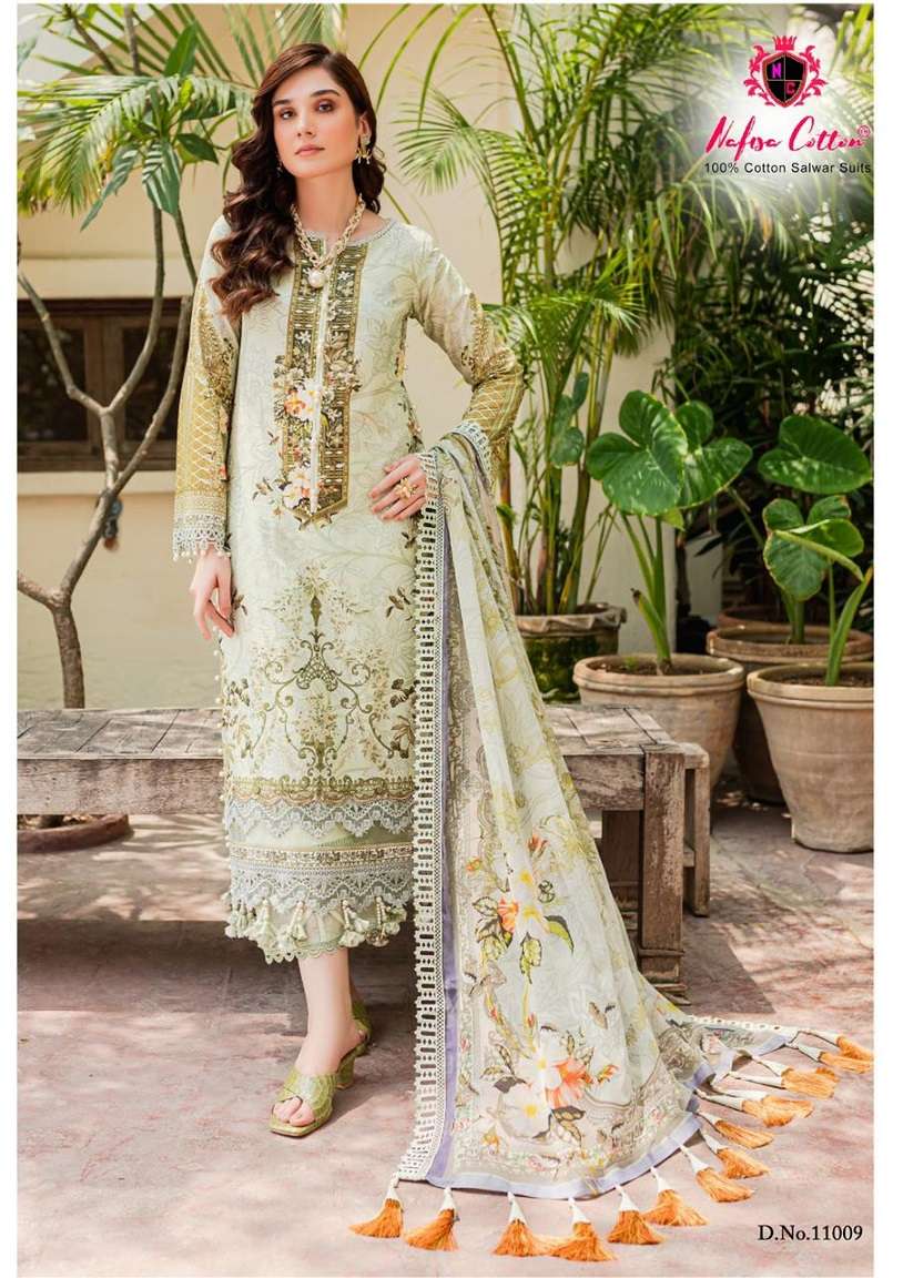 Nafisa Monsoon Vol-11 – Dress Material - Wholesale Catalog