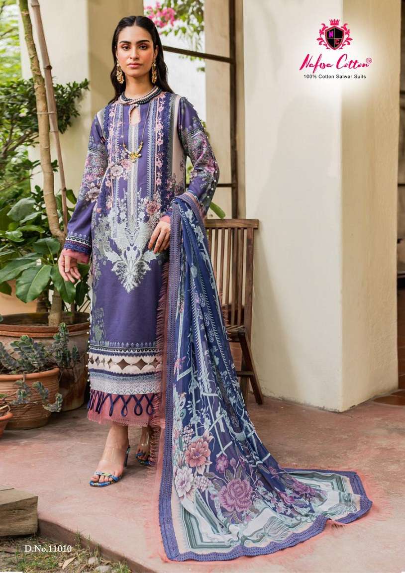 Nafisa Monsoon Vol-11 – Dress Material - Wholesale Catalog