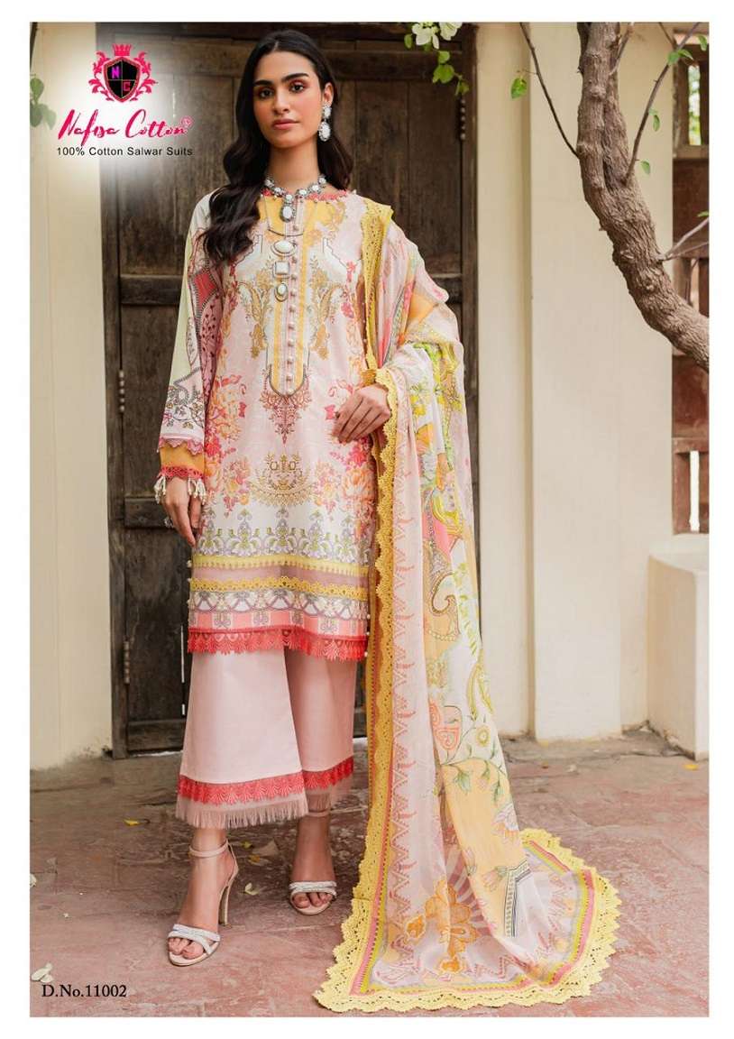 Nafisa Monsoon Vol-11 – Dress Material - Wholesale Catalog