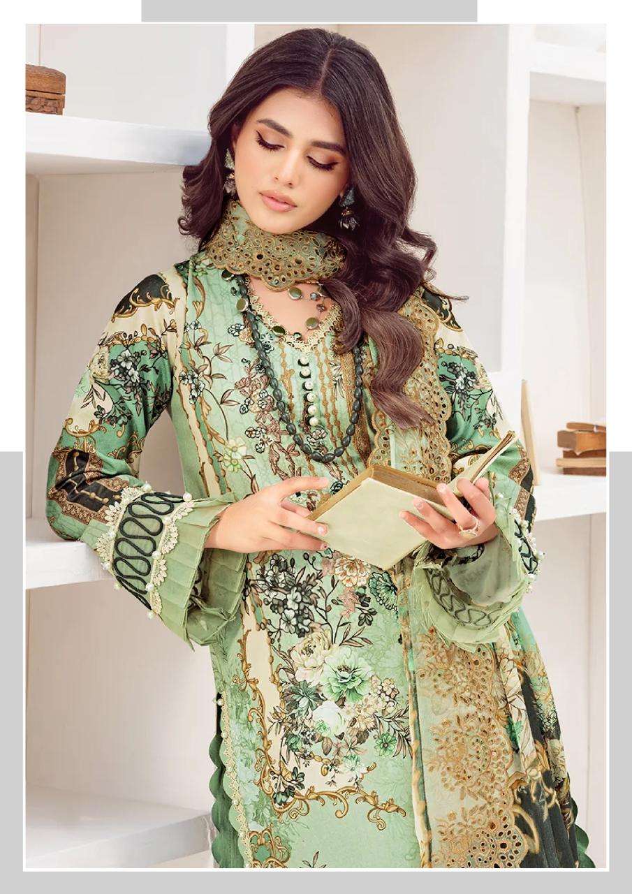 Nafisha Safina Vol 3 Karachi Cotton Printed Dress Material Wholesale catalog