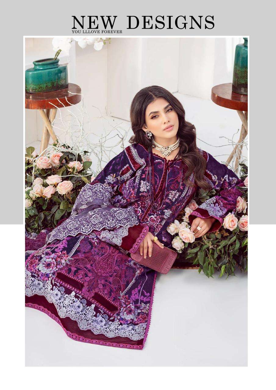 Nafisha Safina Vol 3 Karachi Cotton Printed Dress Material Wholesale catalog