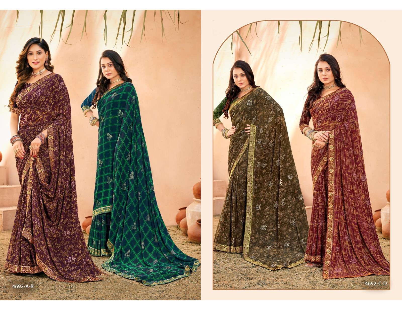Natural By Inder Silk Designer Saree Wholesale catalog