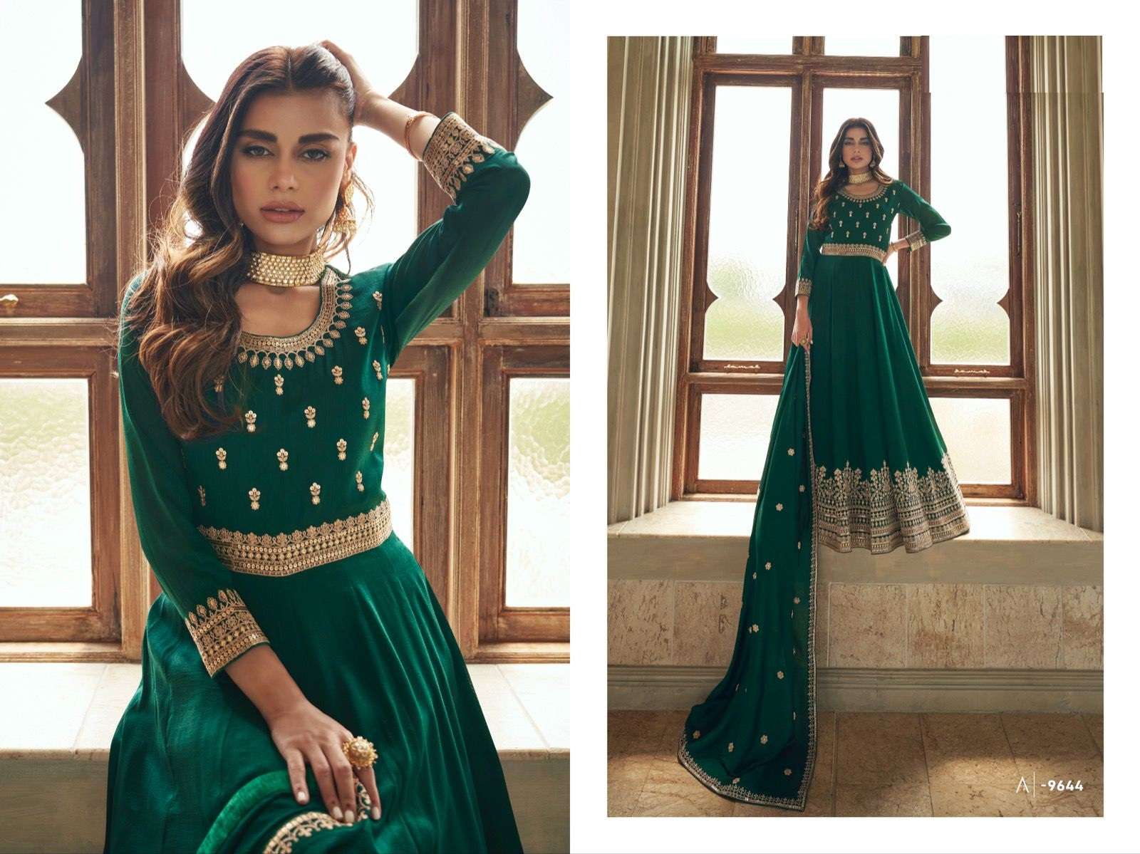 Noorjaha 9641 To 9644 Premium Silk Designer Pakistani Suit Wholesale catalog