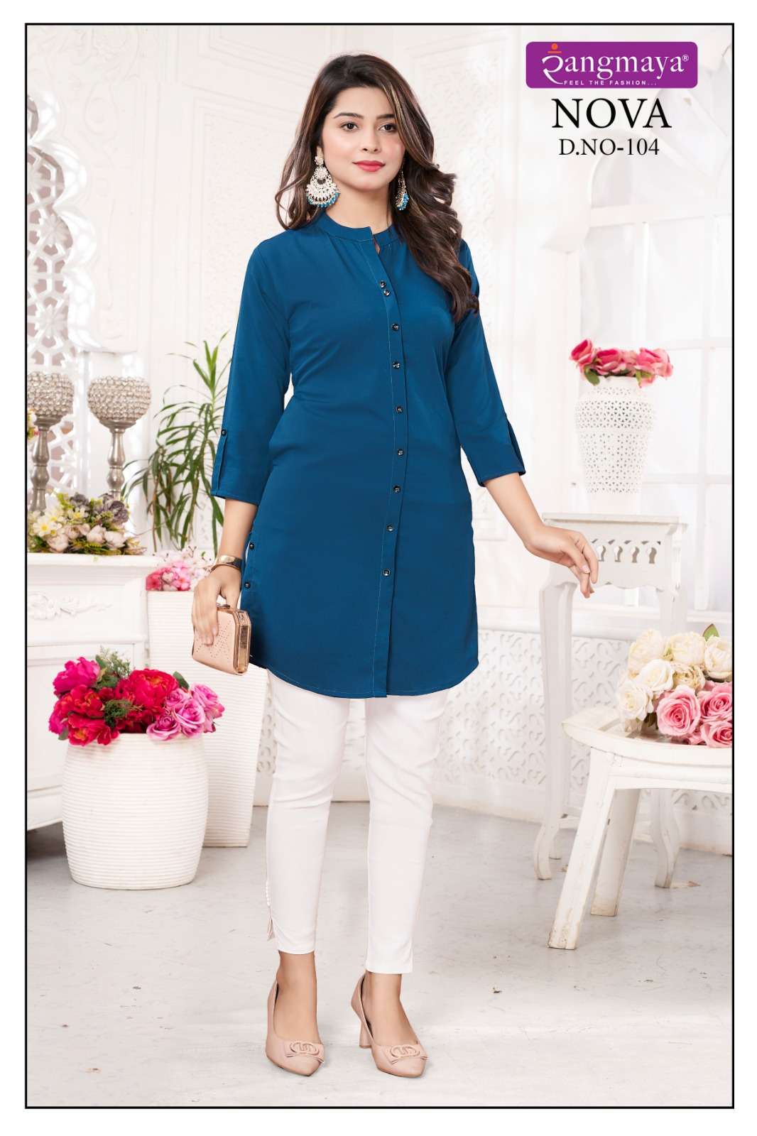NOVA Short Top with Side Pockets Kurti Wholesale catalog