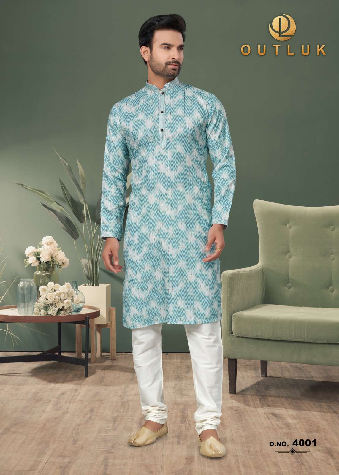 Outluk Wedding Collection Vol 4 Mens Wear Kurta Wholesale catalog