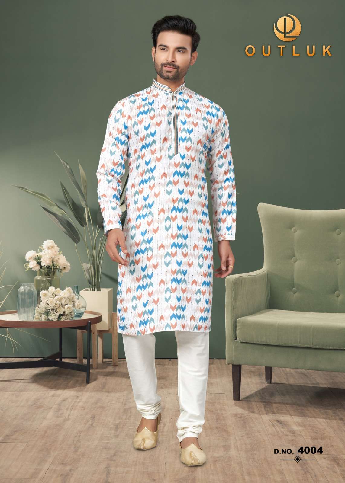 Outluk Wedding Collection Vol 4 Mens Wear Kurta Wholesale catalog