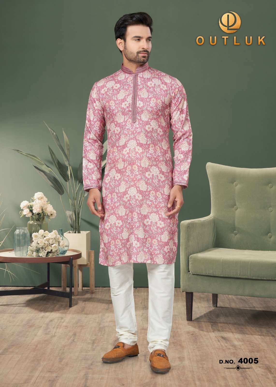 Outluk Wedding Collection Vol 4 Mens Wear Kurta Wholesale catalog