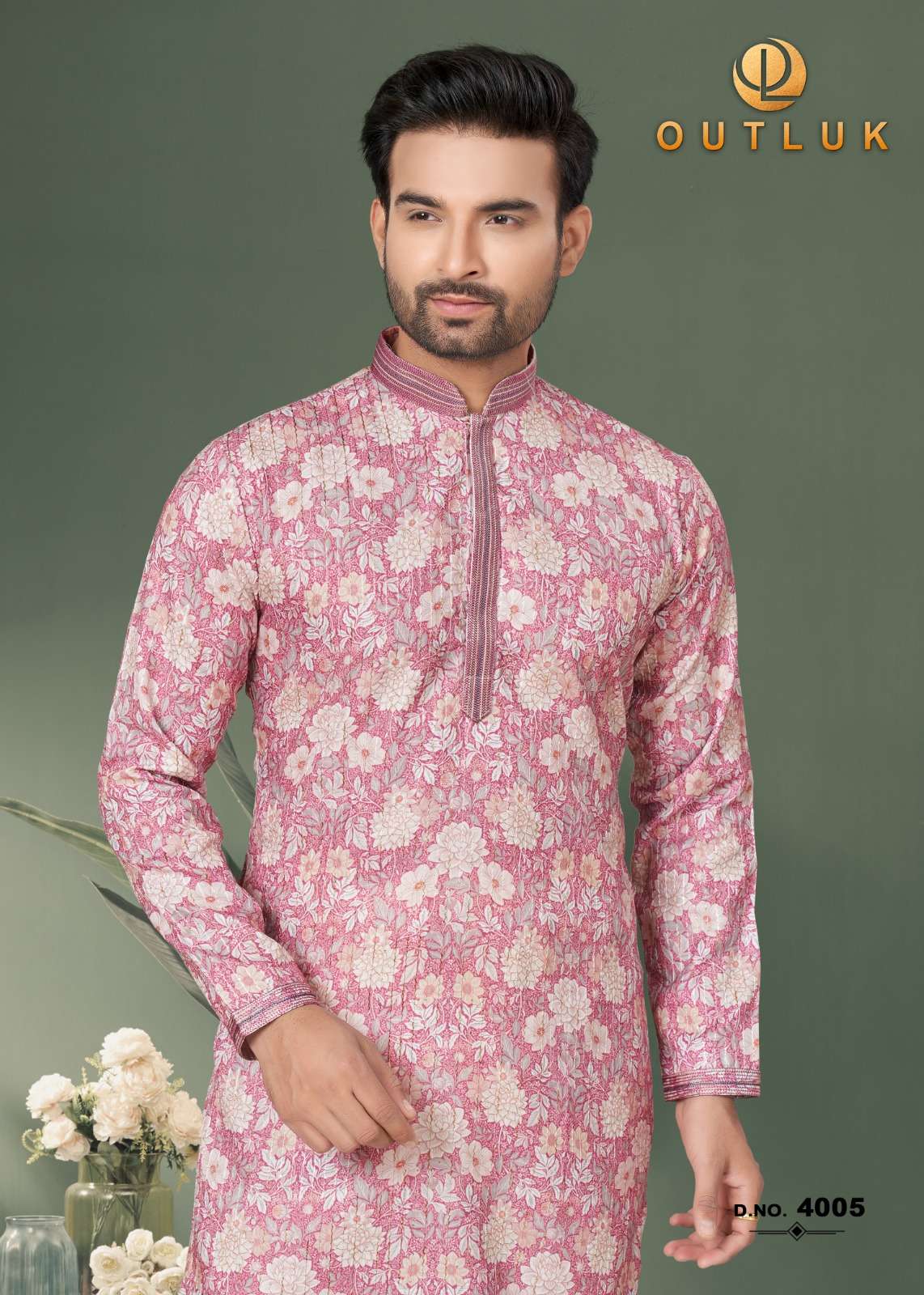 Outluk Wedding Collection Vol 4 Mens Wear Kurta Wholesale catalog