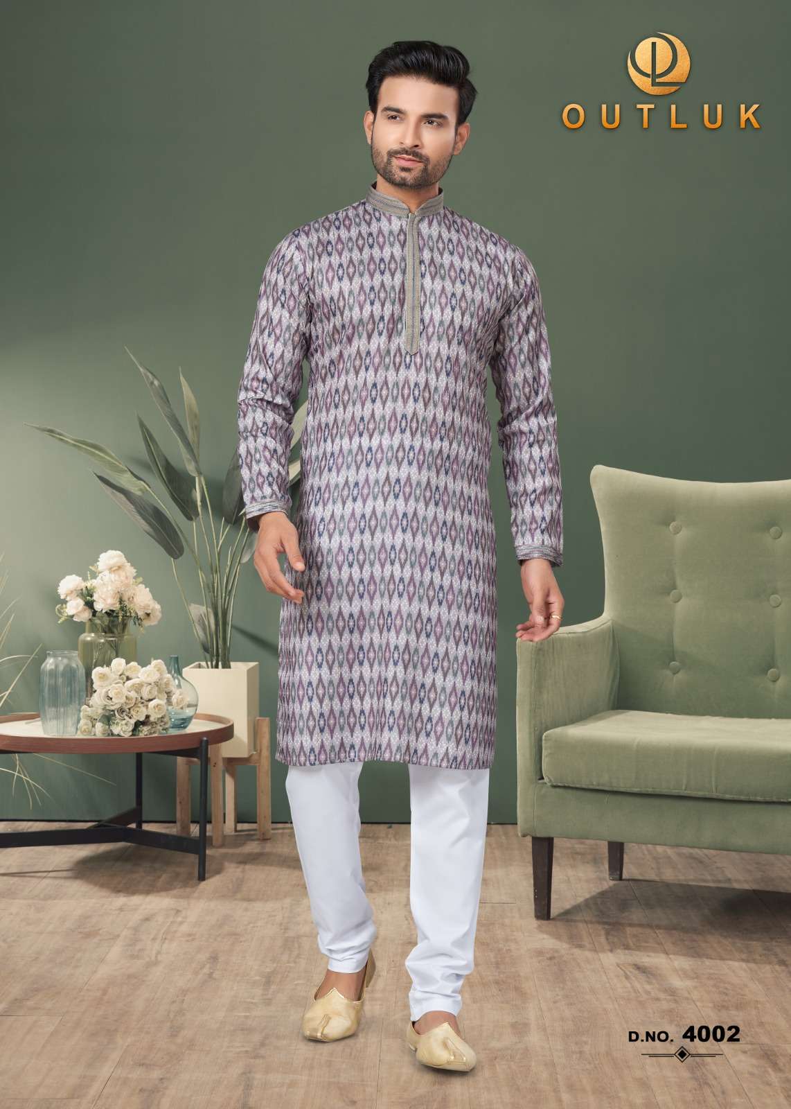 Outluk Wedding Collection Vol 4 Mens Wear Kurta Wholesale catalog