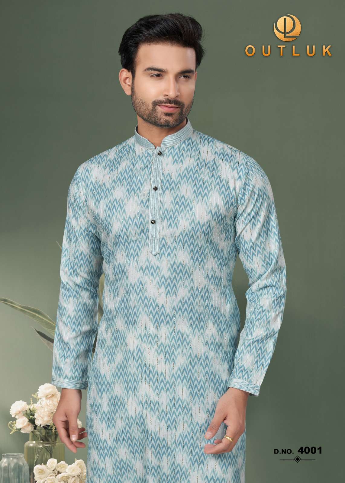 Outluk Wedding Collection Vol 4 Mens Wear Kurta Wholesale catalog