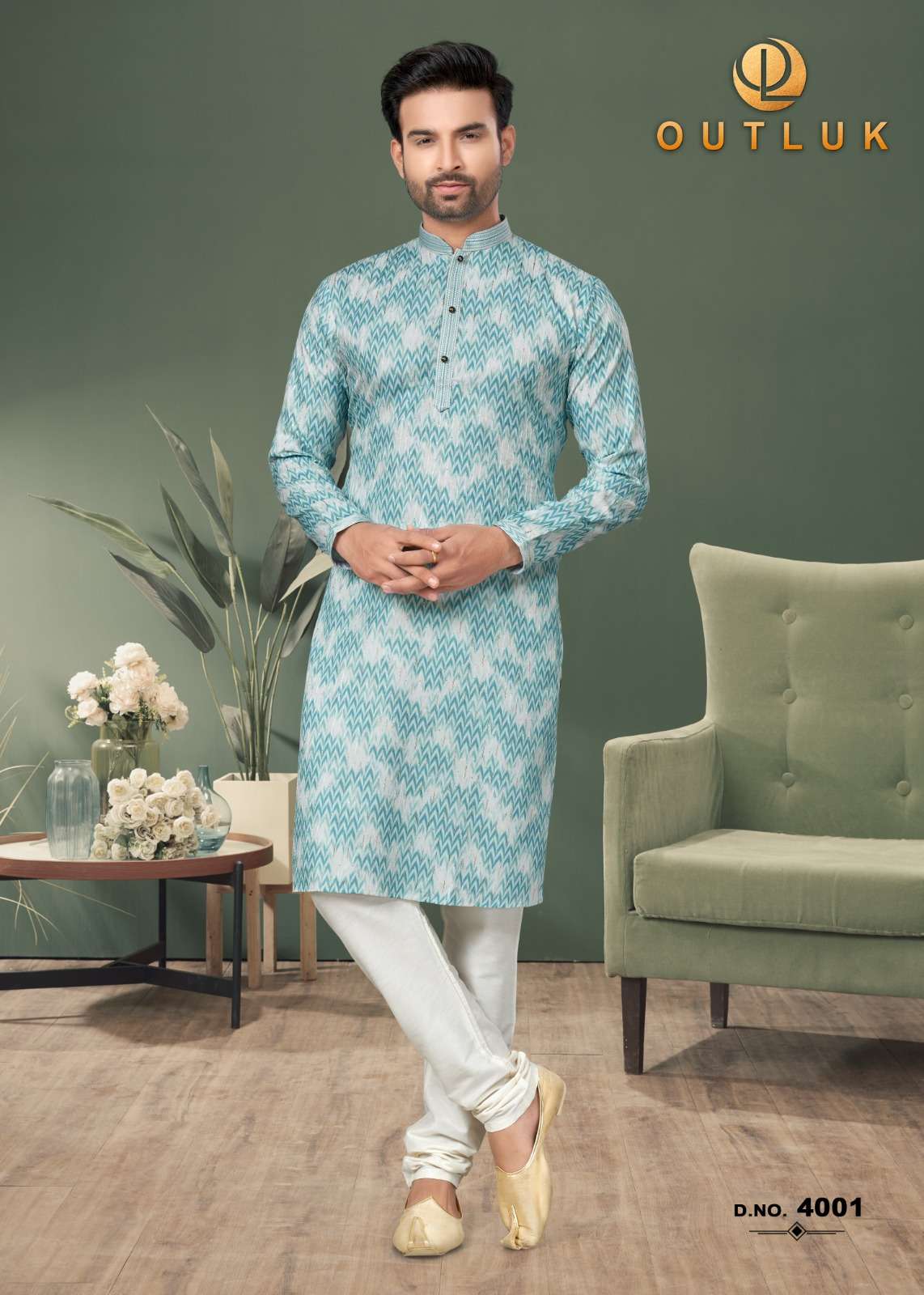 Outluk Wedding Collection Vol 4 Mens Wear Kurta Wholesale catalog