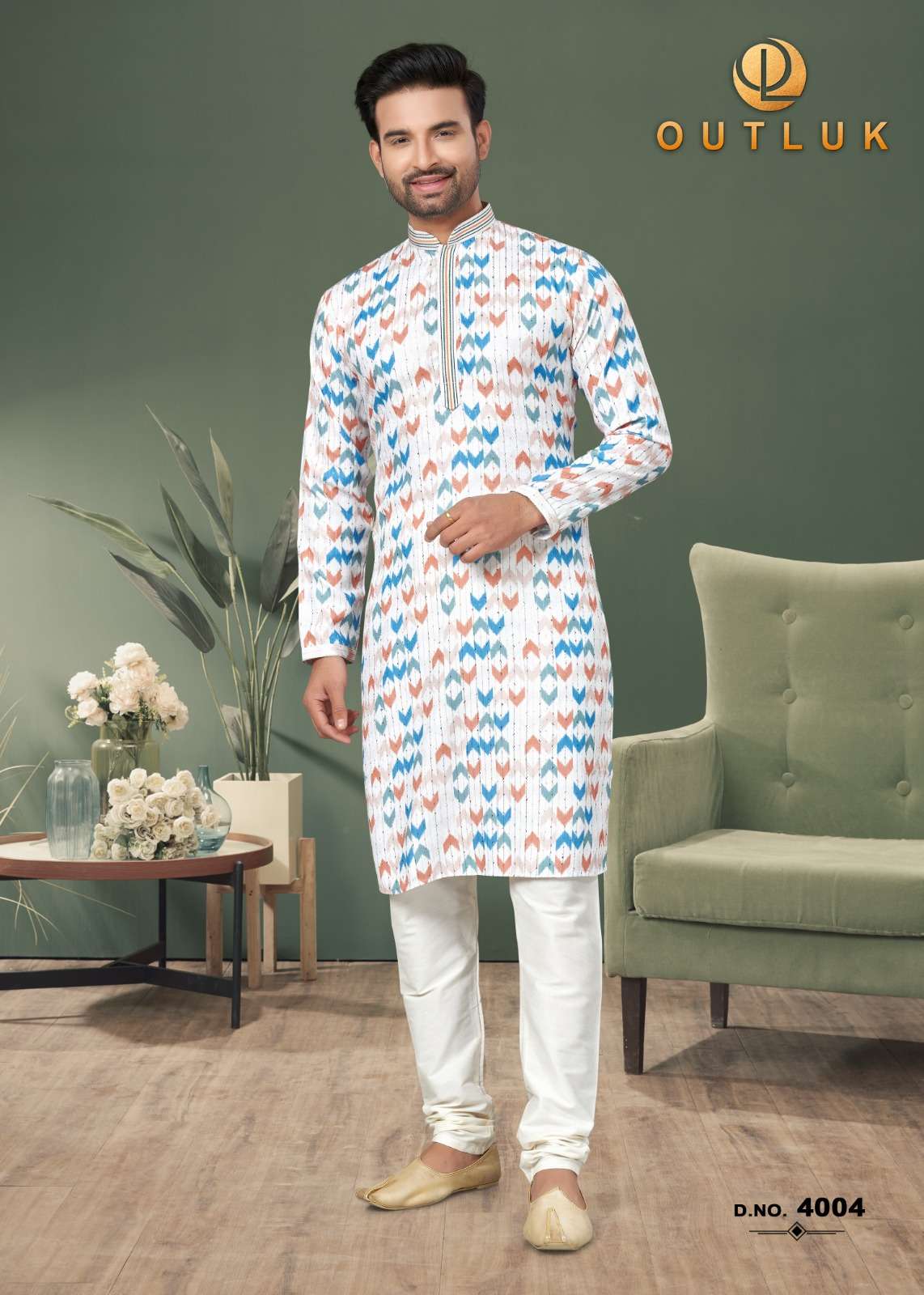 Outluk Wedding Collection Vol 4 Mens Wear Kurta Wholesale catalog