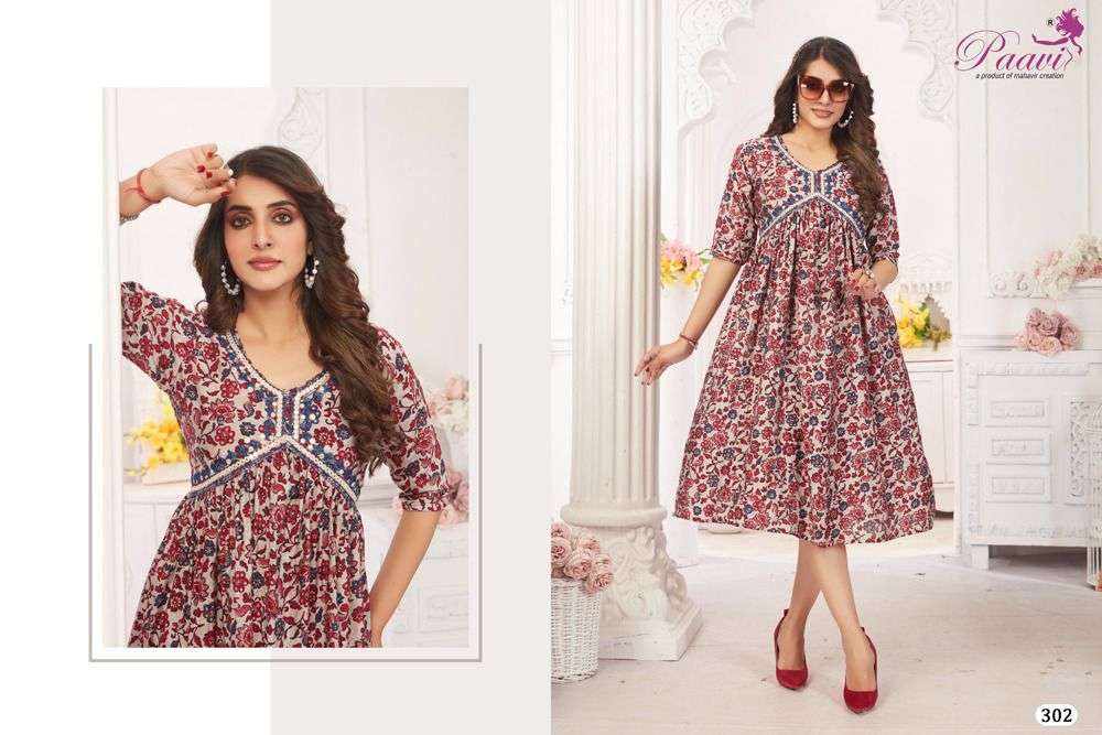 PAAVI GULZAR-2 Kurti Wholesale catalog