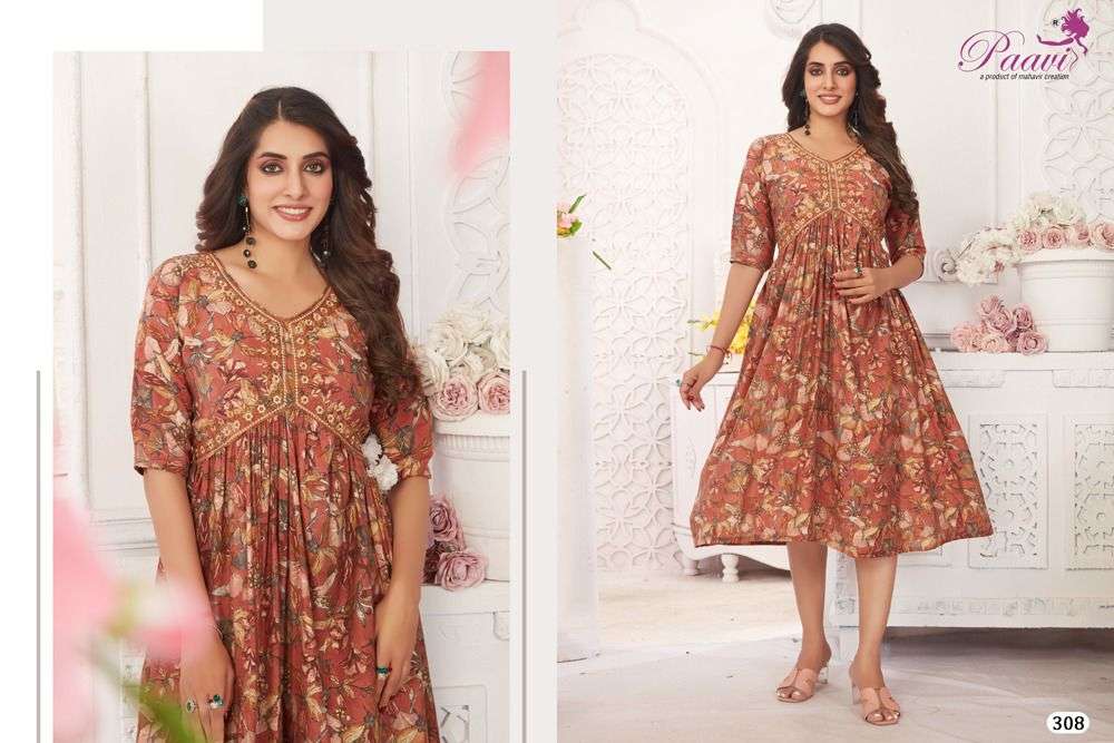 PAAVI GULZAR-2 Kurti Wholesale catalog
