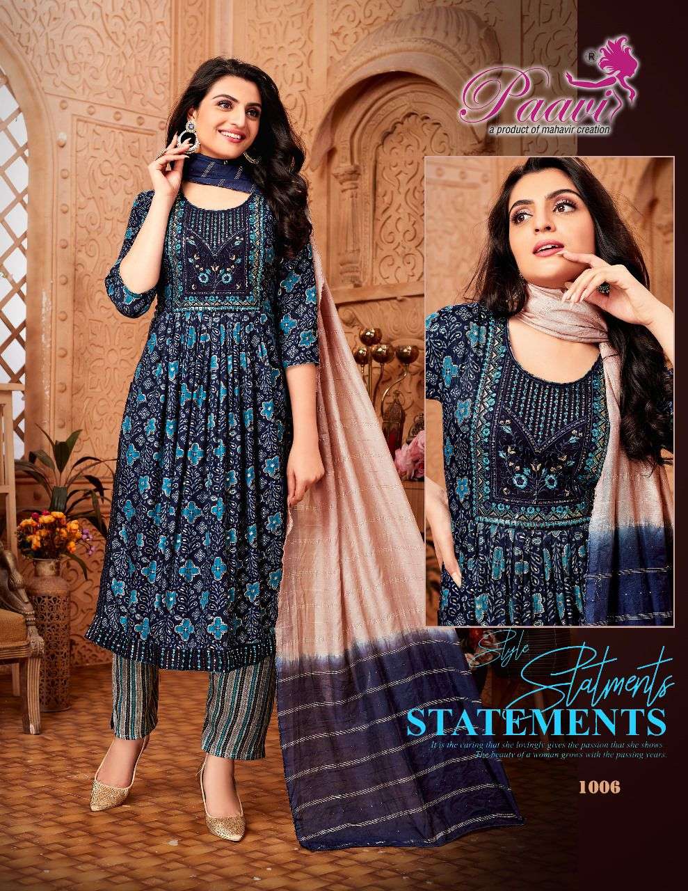  Paavi Vanya-3 Kurti Wholesale catalog