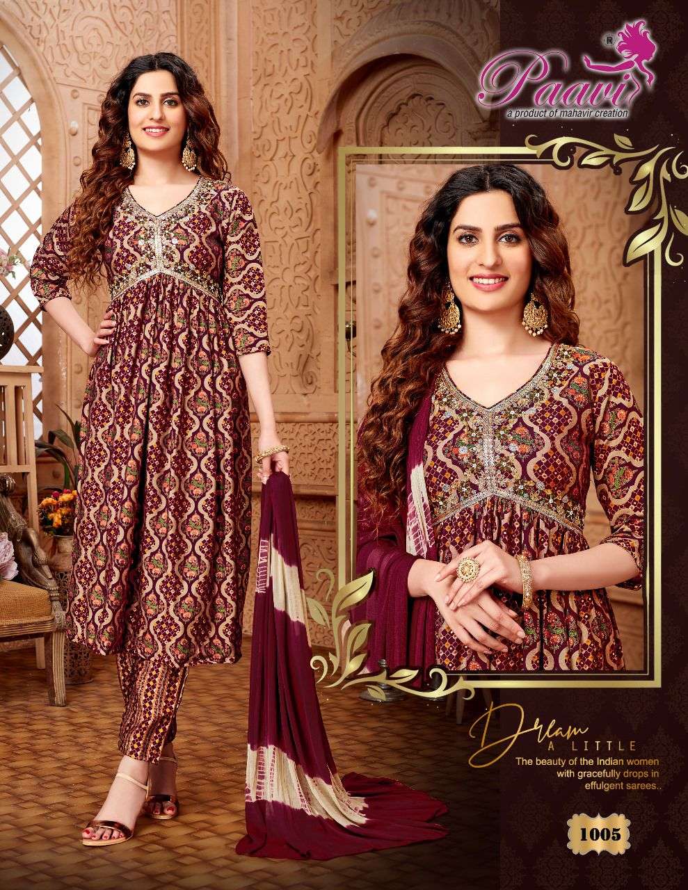 Paavi Zara Vol.3 Alia Kurti Wholesale catalog