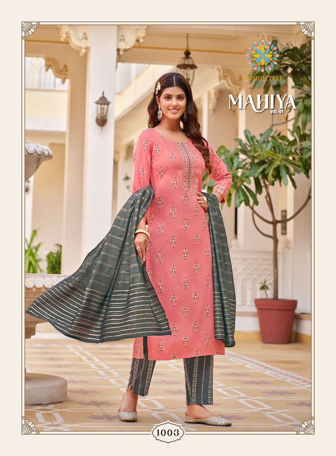 Passion Tree MAHIYA VOL-1 Kurti Wholesale catalog