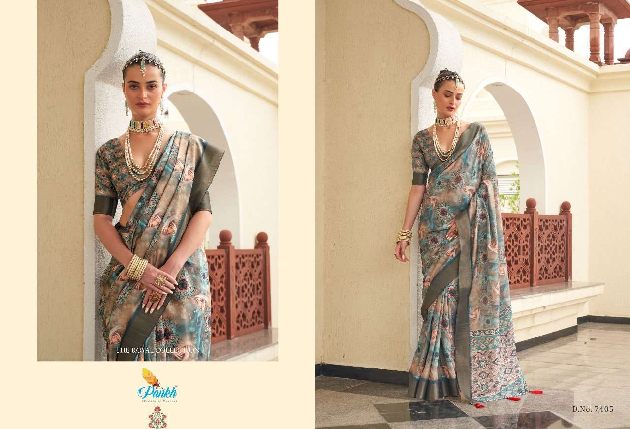 Pink Lotus Pankh KARVAAH VOL 2 Gotha Silk Saree Wholesale catalog