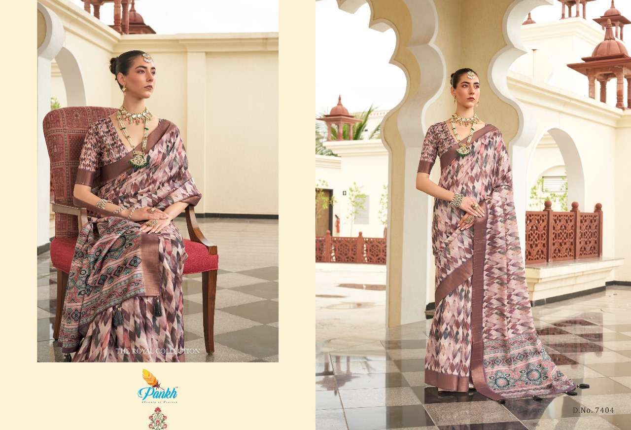Pink Lotus Pankh KARVAAH VOL 2 Gotha Silk Saree Wholesale catalog