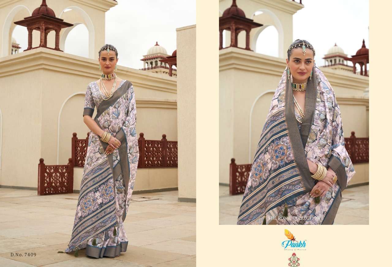 Pink Lotus Pankh KARVAAH VOL 2 Gotha Silk Saree Wholesale catalog