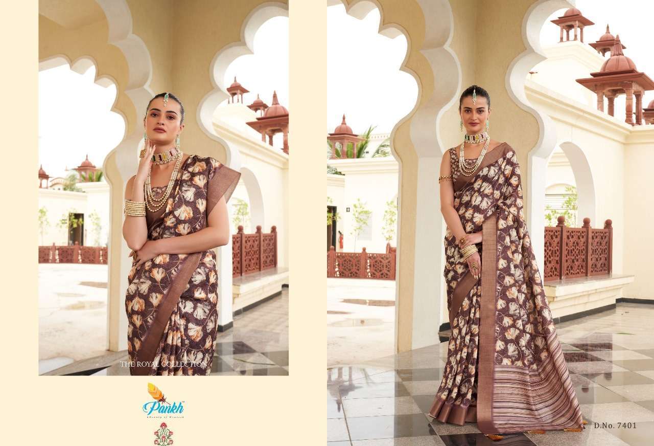 Pink Lotus Pankh KARVAAH VOL 2 Gotha Silk Saree Wholesale catalog