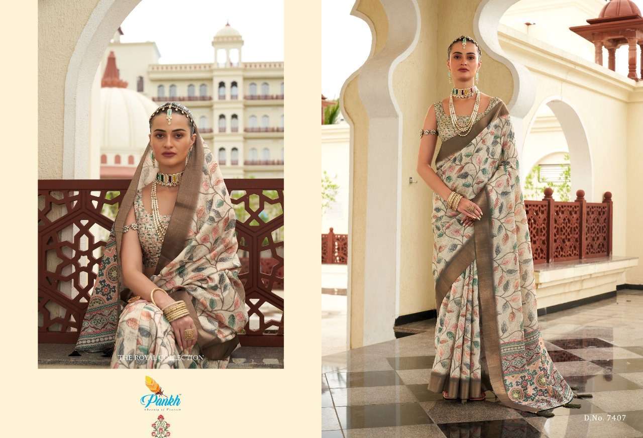 Pink Lotus Pankh KARVAAH VOL 2 Gotha Silk Saree Wholesale catalog