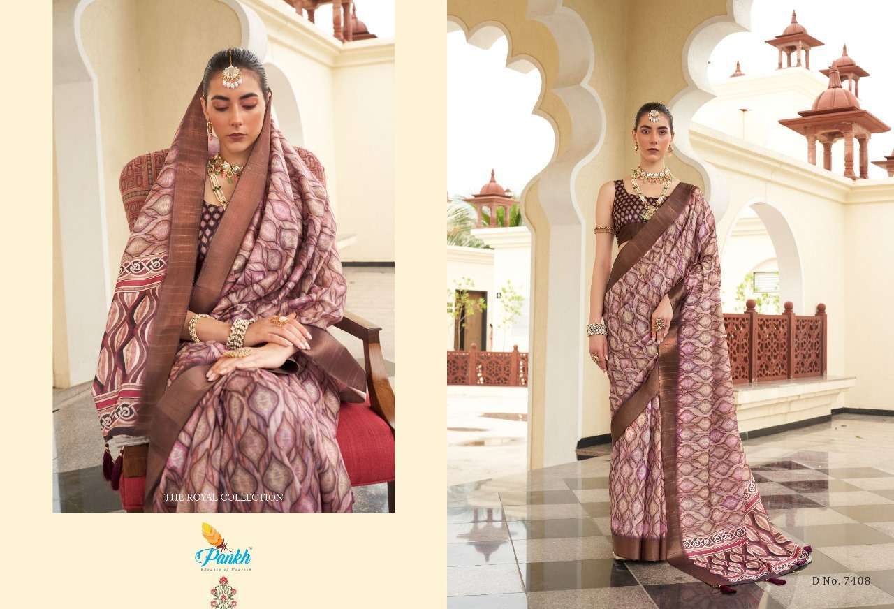Pink Lotus Pankh KARVAAH VOL 2 Gotha Silk Saree Wholesale catalog