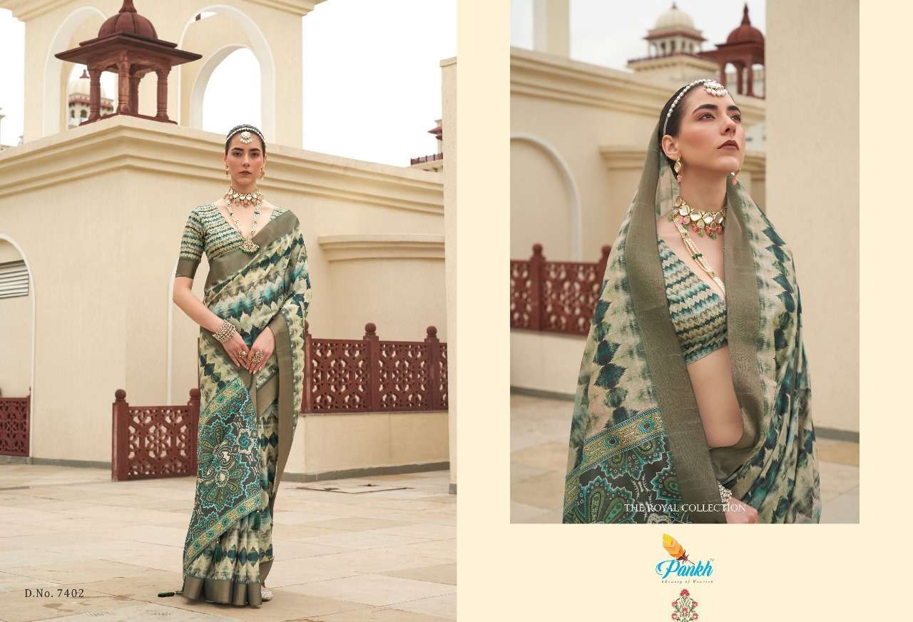 Pink Lotus Pankh KARVAAH VOL 2 Gotha Silk Saree Wholesale catalog