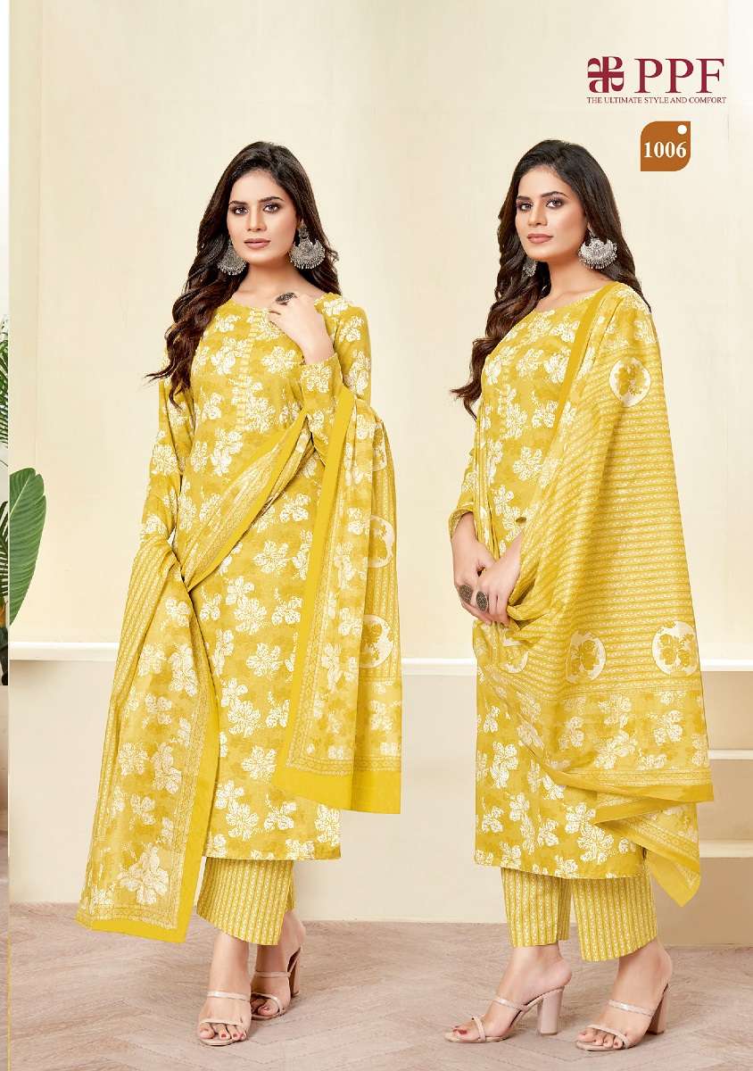 Ppf Prisha Vol 1 Printed Dress Material Wholesale catalog