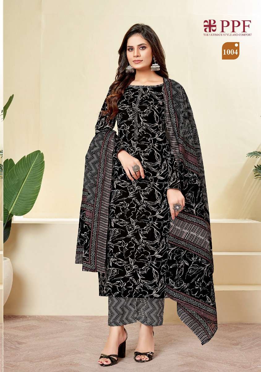 Ppf Prisha Vol 1 Printed Dress Material Wholesale catalog