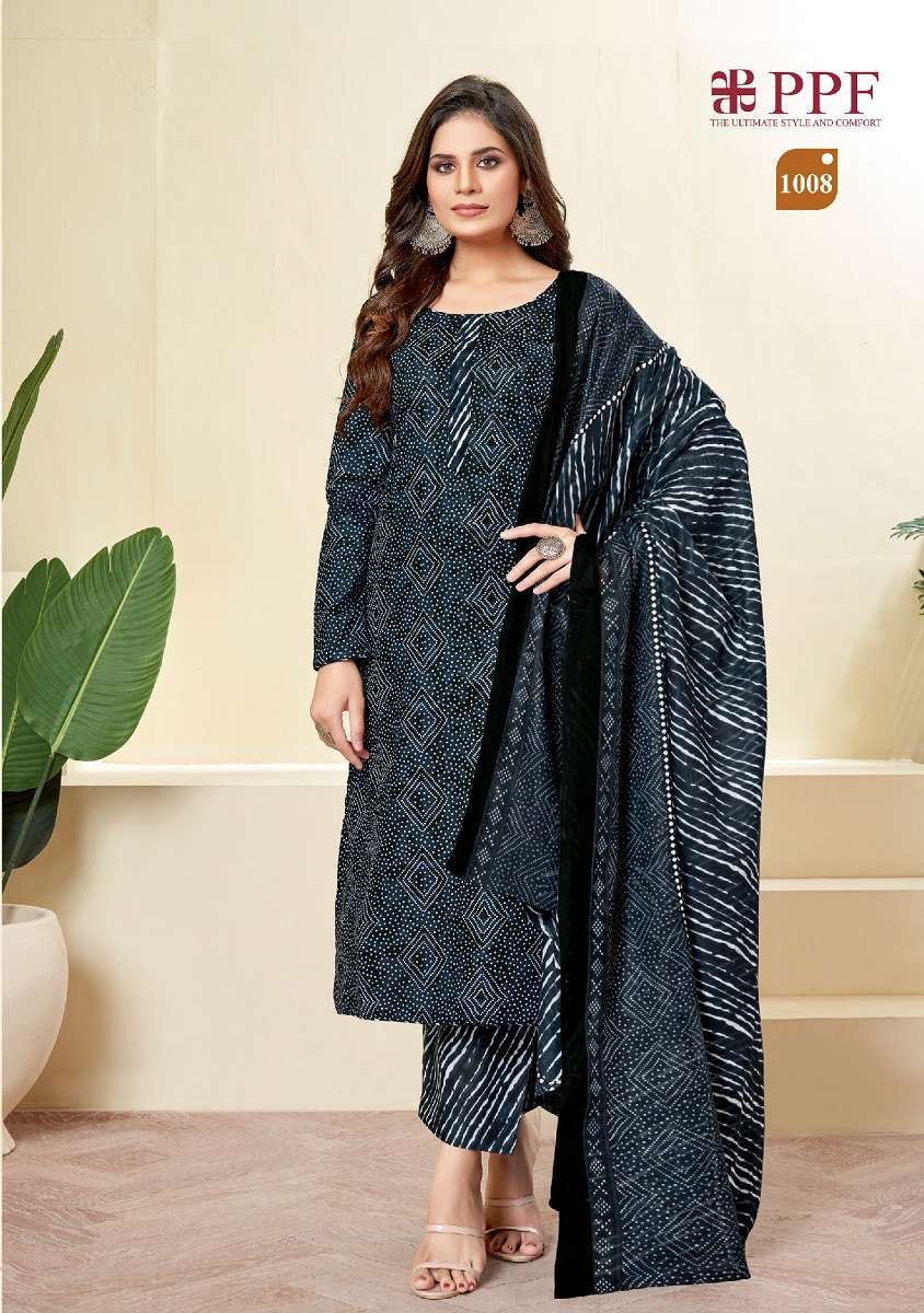 Ppf Prisha Vol 1 Printed Dress Material Wholesale catalog