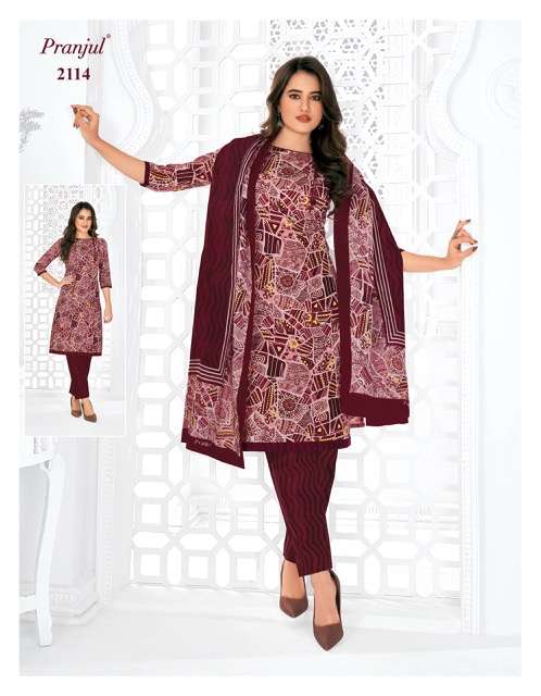 Pranjul Priyanka Vol-21 – Dress Material - Wholesale Catalog