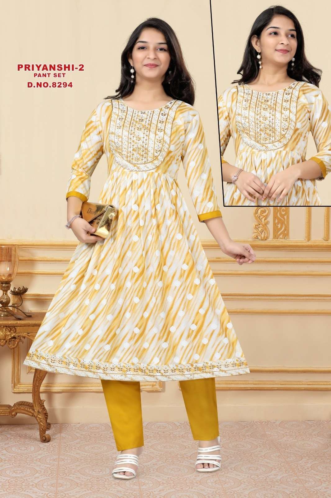Priyanshi Vol 2 Rayon Printed Kids Wear Kurti Wholesale catalog