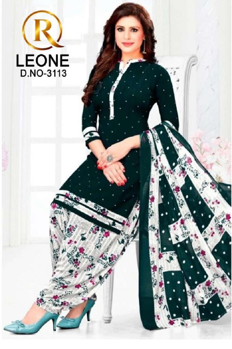 R Leone Selecting Designs -Dress Material -Whoelsale Catalog