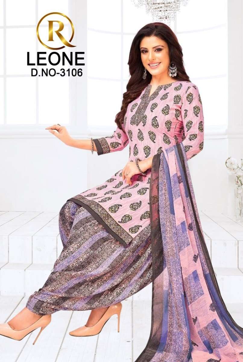 R Leone Selecting Designs -Dress Material -Whoelsale Catalog