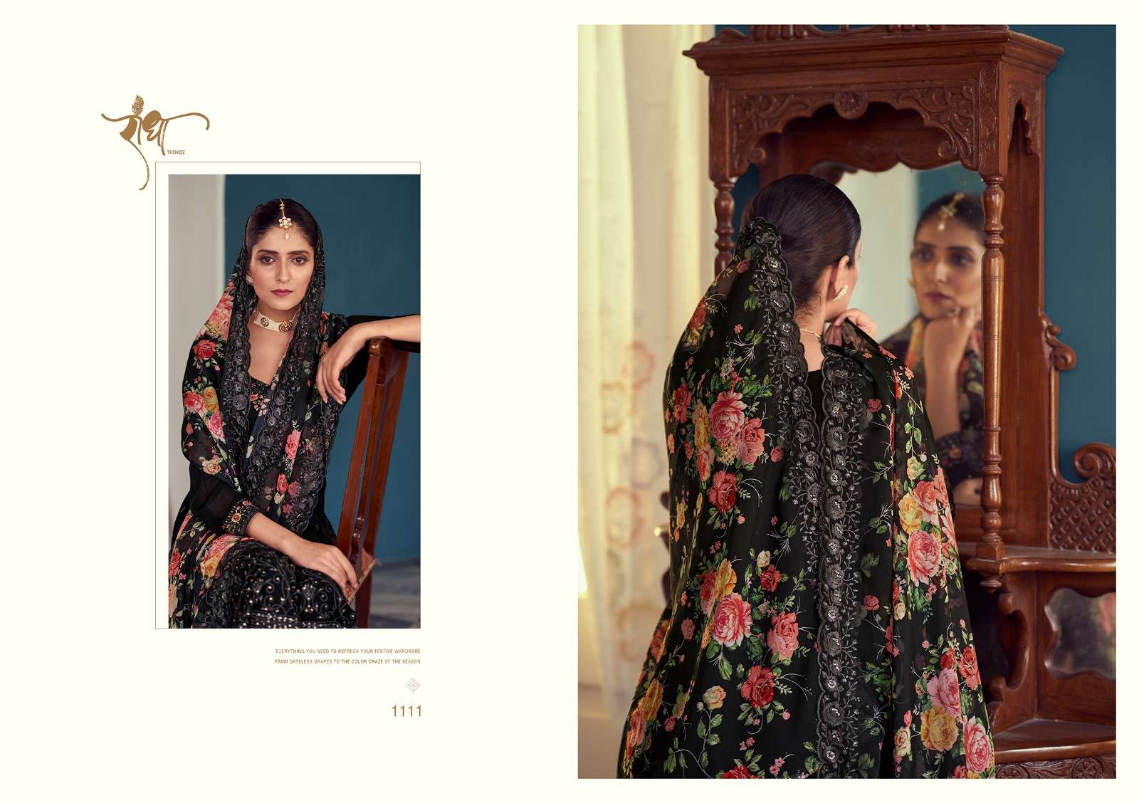 Radha Gulabo Embroidery Designer Salwar Suit Wholesale catalog