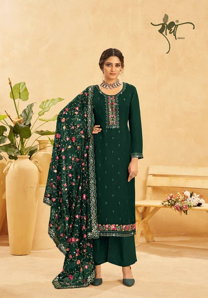 Radha Mehreen Embroidery Salwar Kameez Wholesale catalog