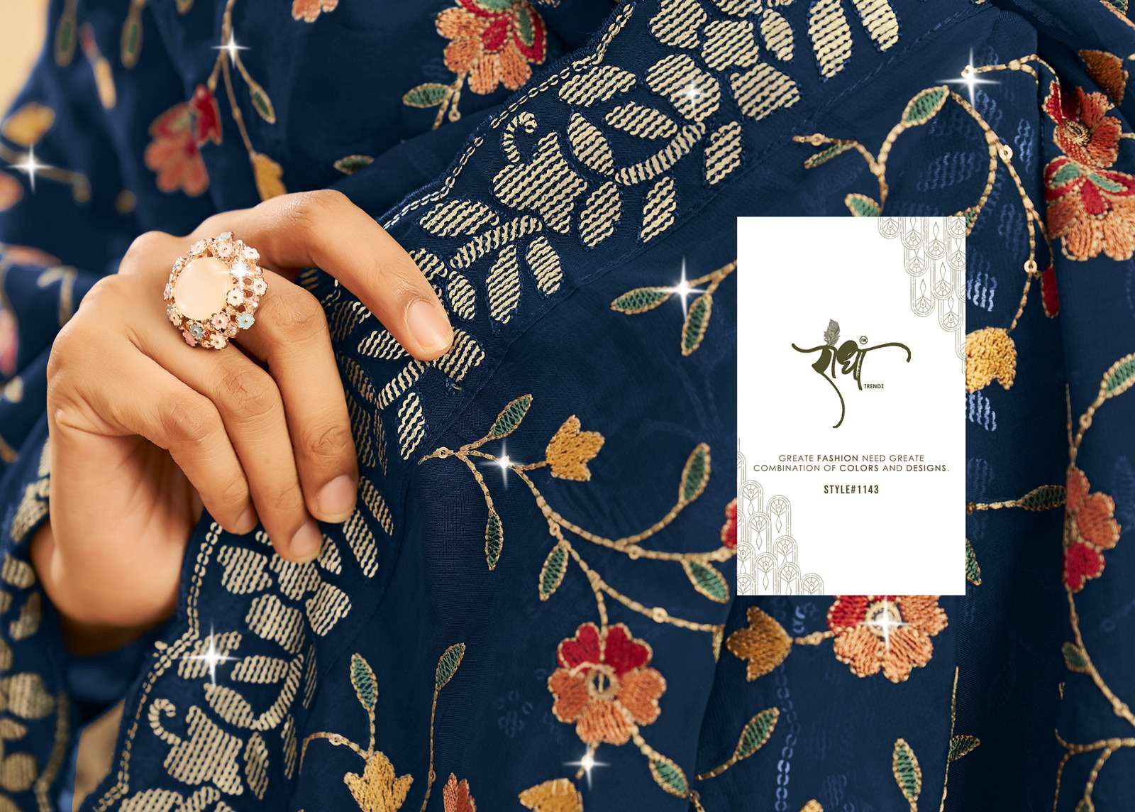 Radha Mehreen Embroidery Salwar Kameez Wholesale catalog